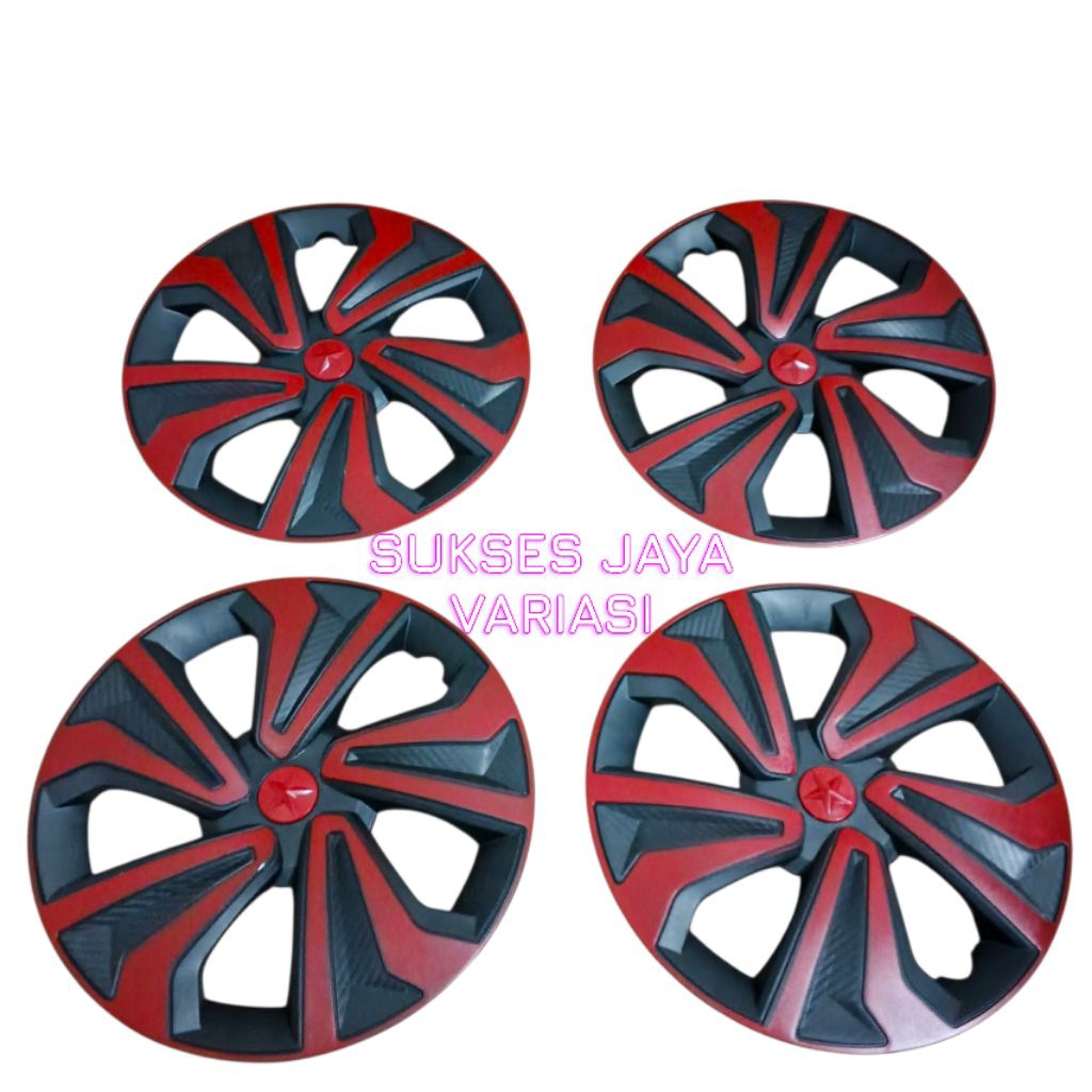 COVER VELG RODA MOBIL L300 RING 14 WHELL DOP COVER VELG RING 14 UT MERAH L