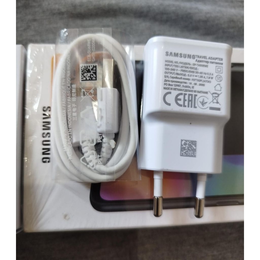 Charger original bawaan Samsung Micro usb