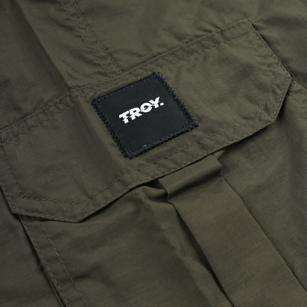 Troy Company Long Cargo Pants Army Cosmos - Celana Panjang Cargo Army LCT 3342