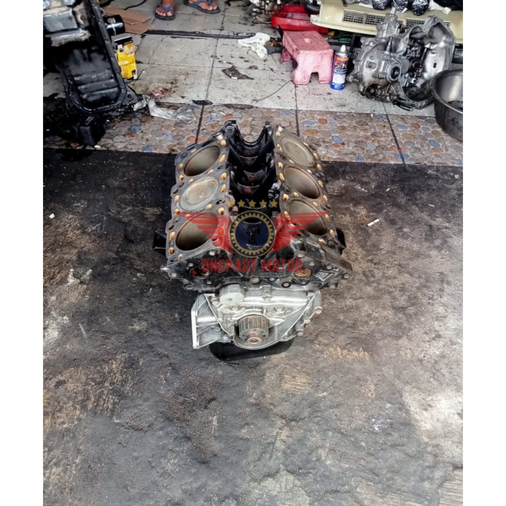 SHORT BLOCK PAJERO V6 BENSIN ORIGINAL