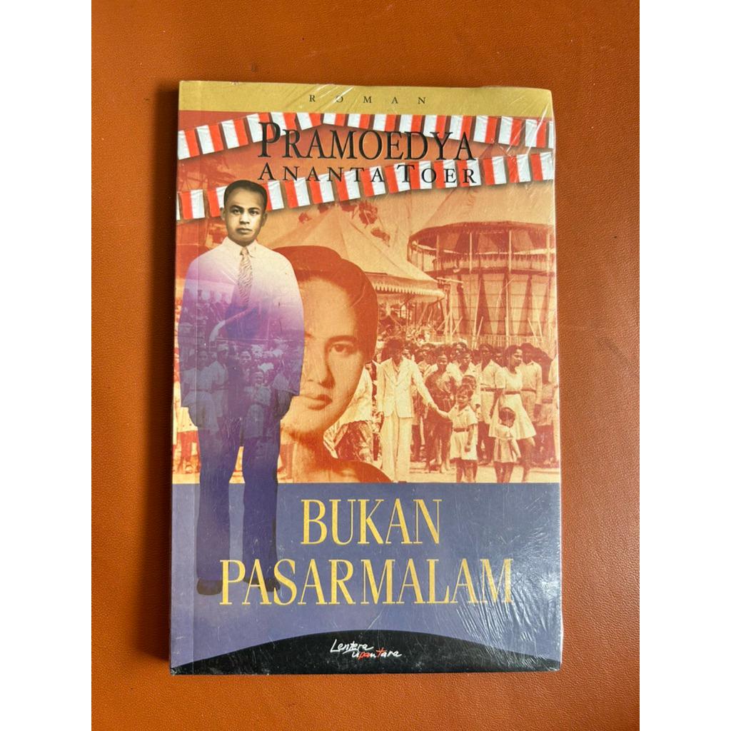(Original) buku bukan pasar malam pramoedya ananta toer