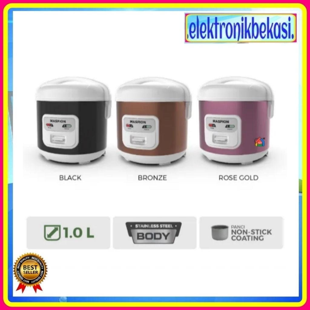 MAGIC COM MASPION MRJ 1003 BS / MAGIC COM MASPION 1 LITER / MASPION MRJ-1003BS