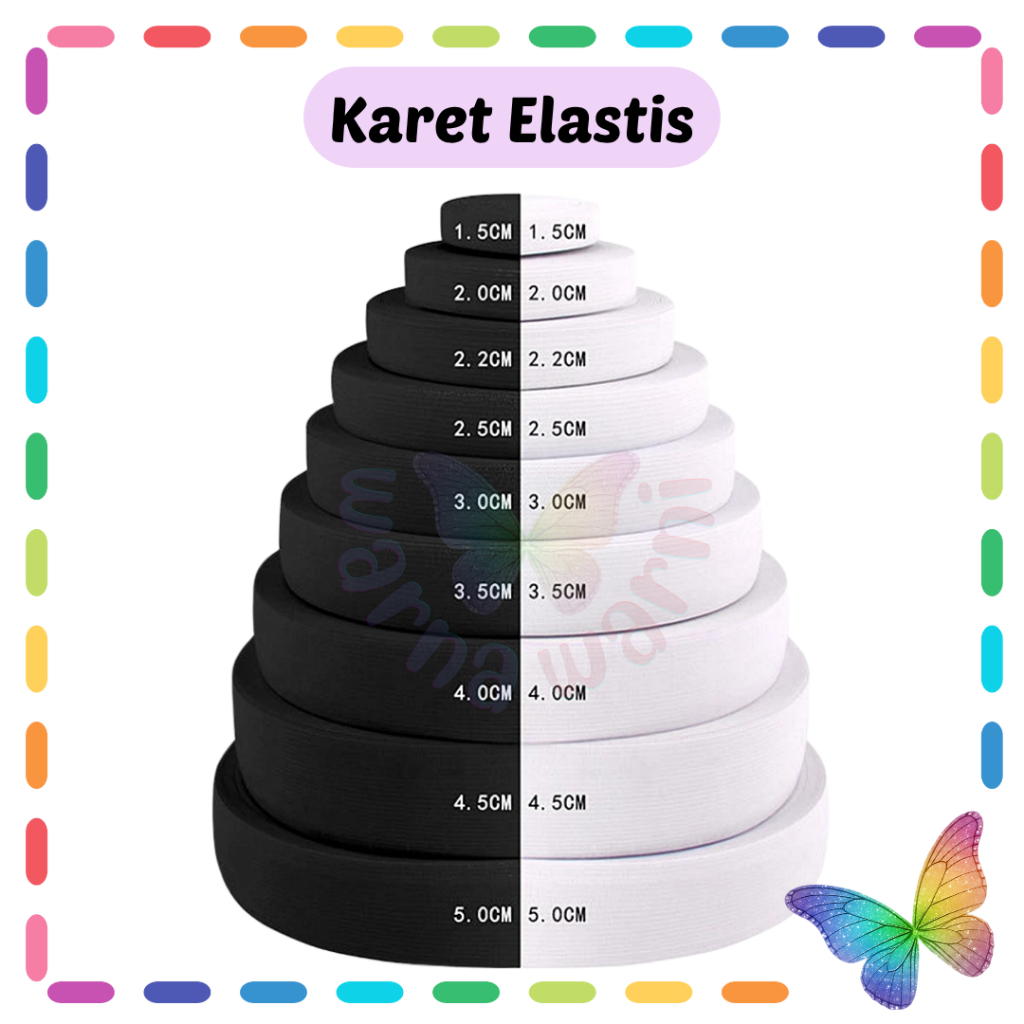 Karet Elastis / Karet Sprei / Karet Celana Meteran