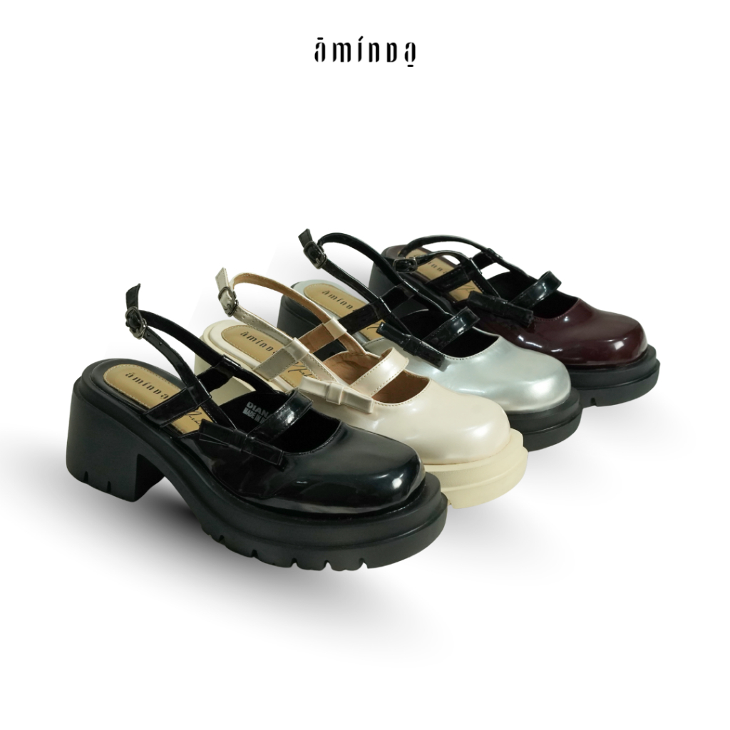 Aminda x Mushilda Diana Sandal - Sendal Wanita Super ringan best seller Mewah