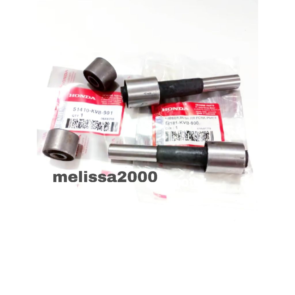 Bosh Fork Panjang KVB 2PCS+Bosh Fork Swing ARM KVB 2PCS  Bosh set Fork &  Rubber Buah Hanger Vario 1
