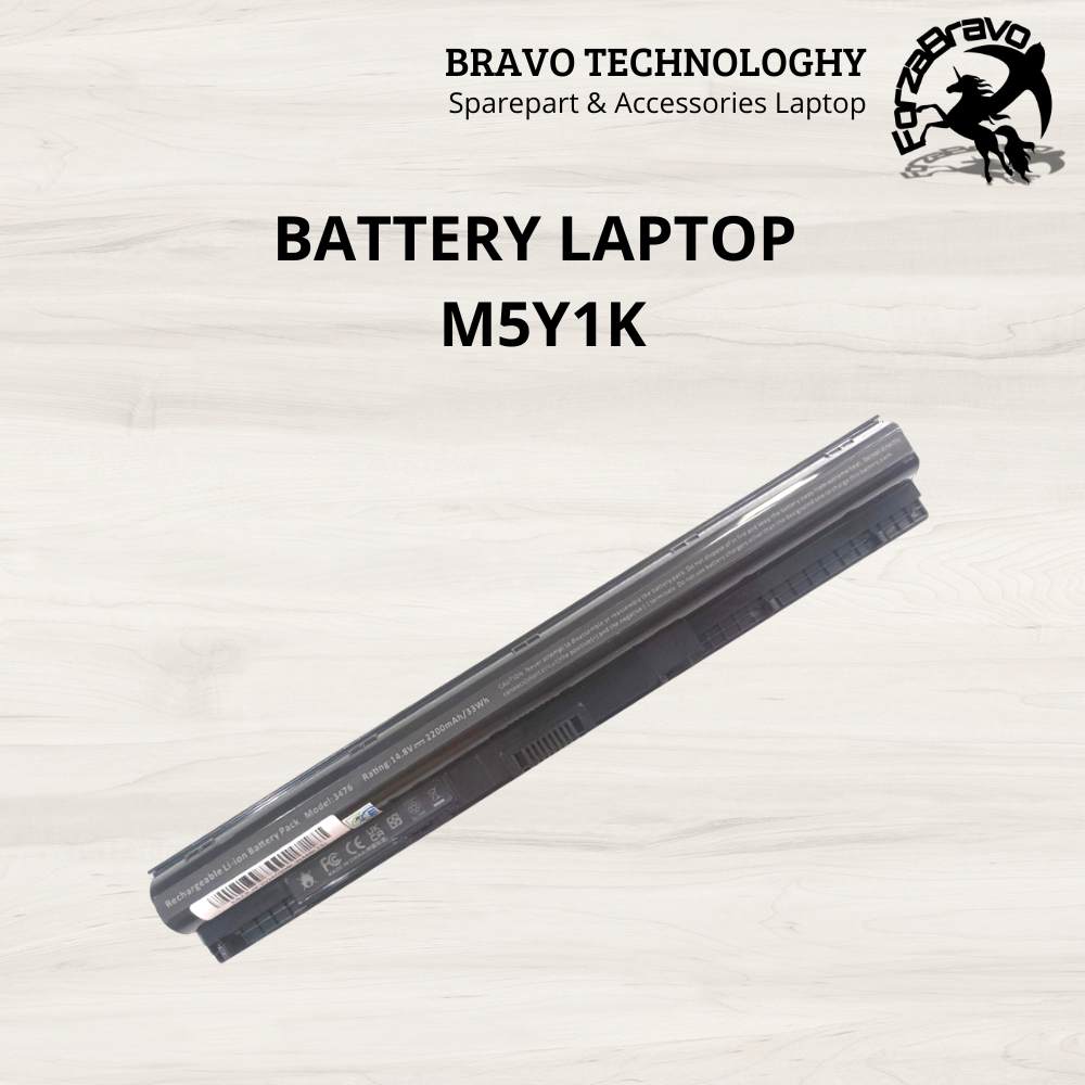 BATERAI BATTERY LAPTOP 3451 M5Y1K 3458 3459 3558 3559 BERGARANSI