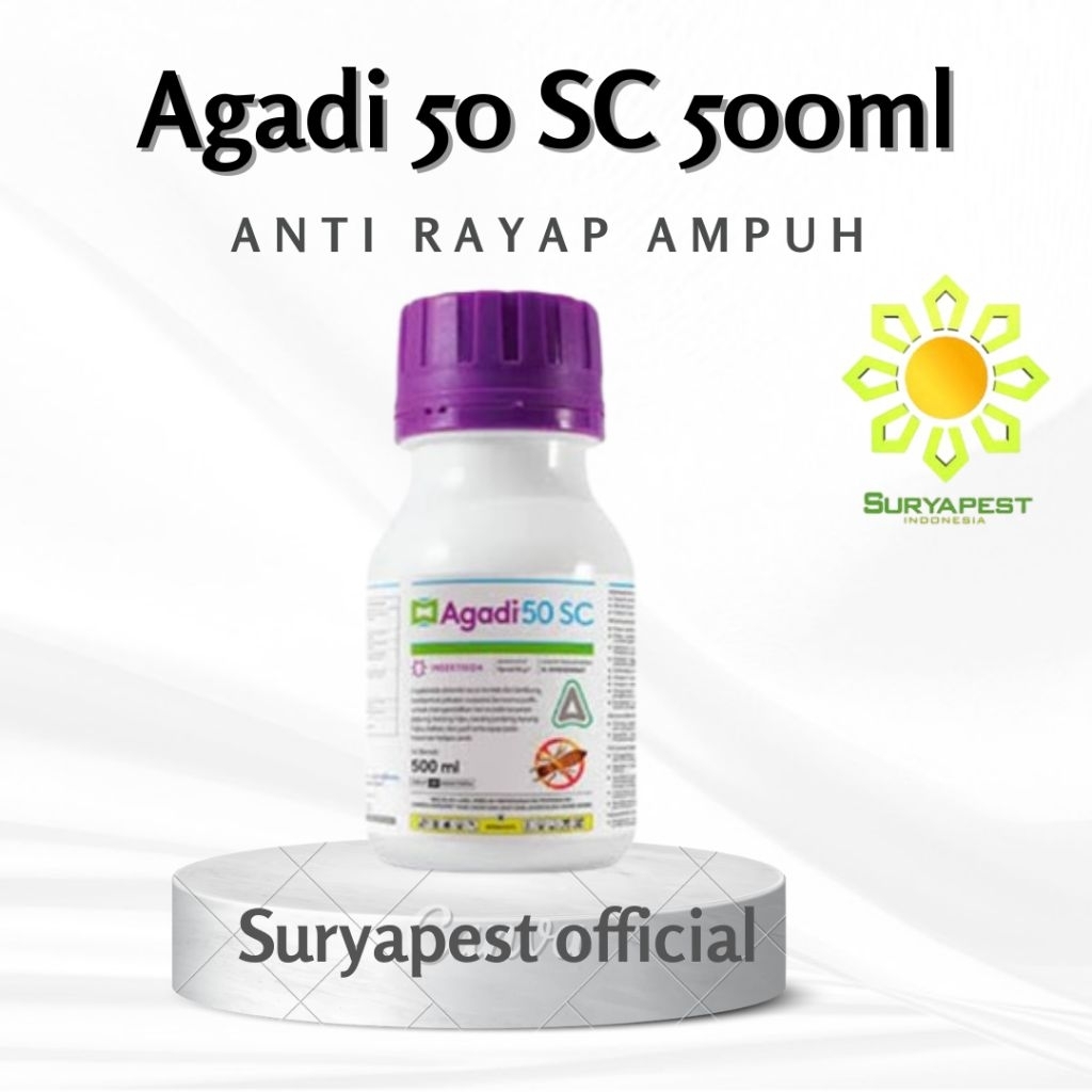 AGADI 50SC ANTI RAYAP AMPUH FIPRONIL PEMBASMI KOLONI RAYAP INSEKTISIDA CAIR 500ML
