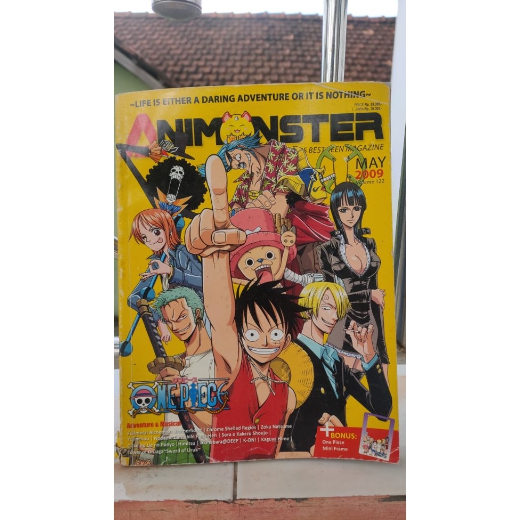 Majalah Animonster Series Tokyo Mewmwe, Heroman, Primo Passo, One Piece, Peace Maker