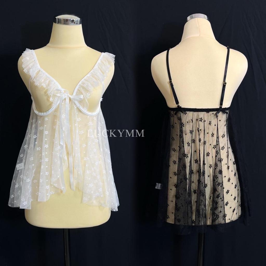 Berkualitas Crystal Lingerie Sexy Baju Tidur Sexy Lingerie Transparan / Sexy Lingerie Hot Baju