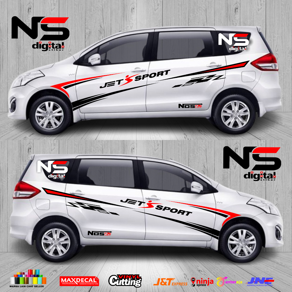 Sticker mobil ertiga sticker list terlaris terbaru mobil ertiga sticker universal mobil ertiga heave