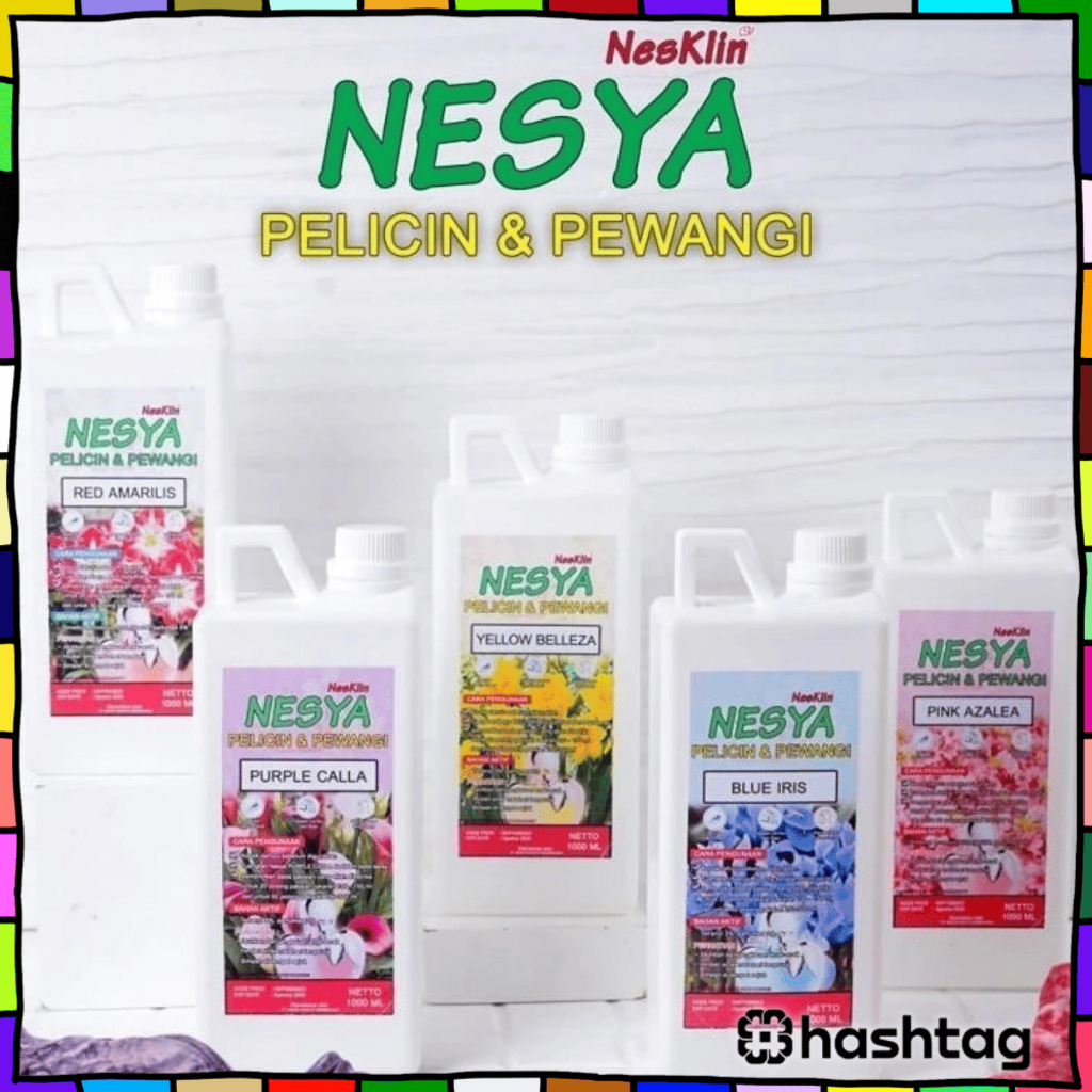 Hastag_iD NEYSA Pelicin & Pewangi Baju Setrika Pakain Netto 1000ml Wangi Tahan Lama Y3905