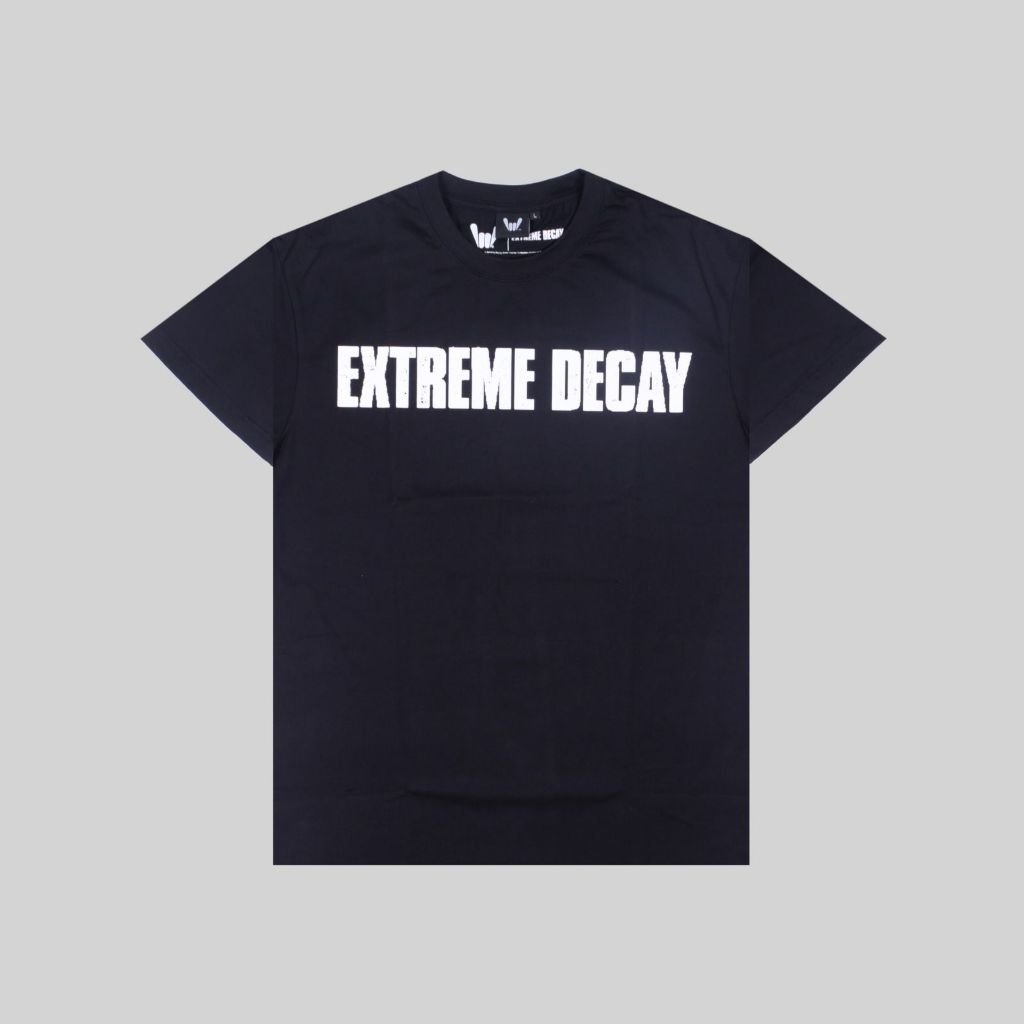 MAYHEM x EXTREME DECAY Tshirt Distort Assault Black Official Merchandise