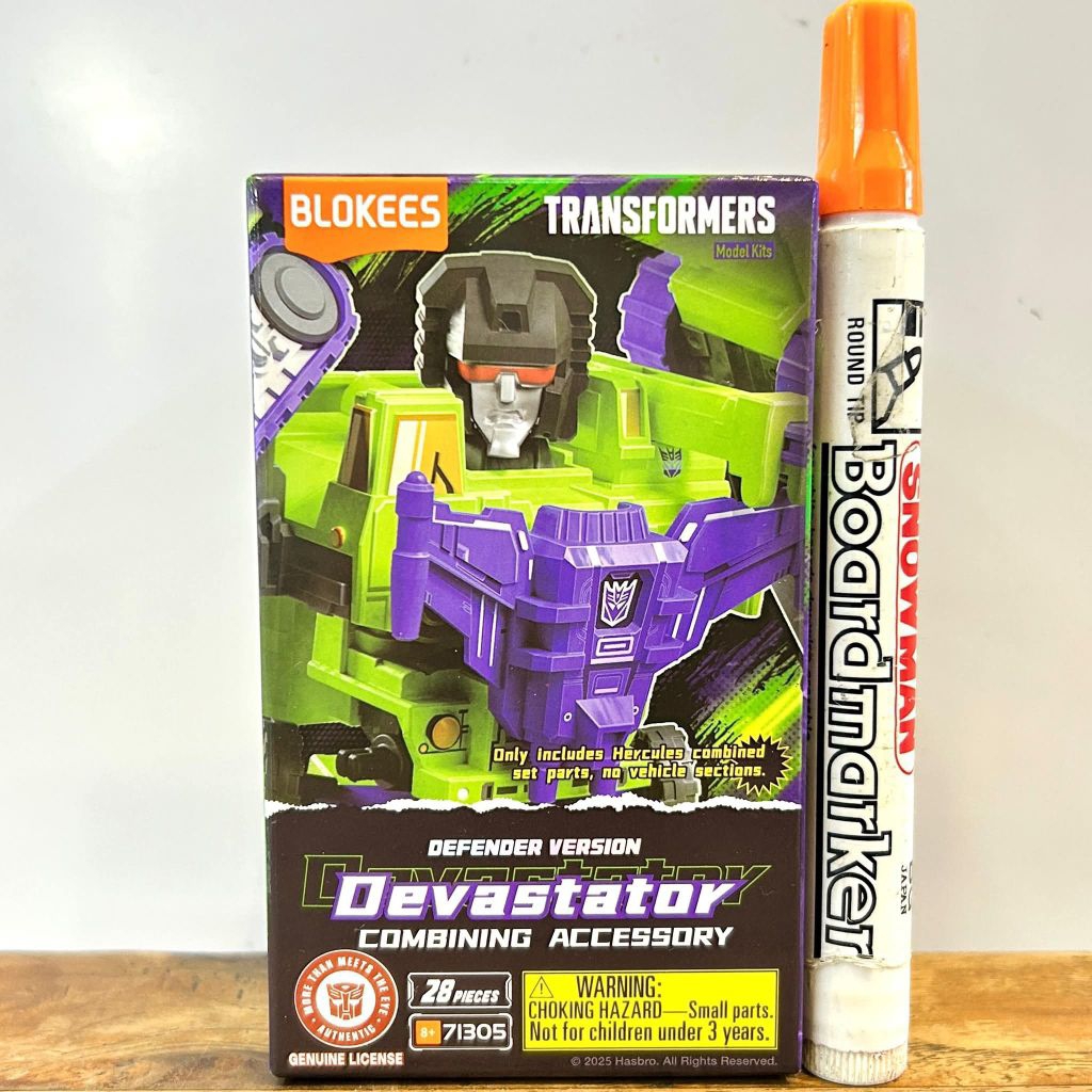 mainan model kit blokees combining devastator accessorytransformers series
artikulasi detail
bahan p