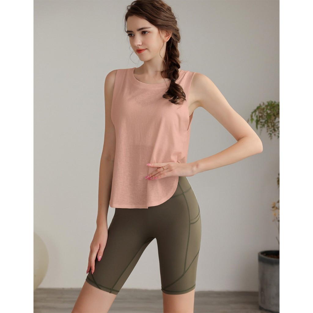 Ultra Light Weight Tanktop Olahraga Super Ringan Wanita Model Transparan Kaos Olahraga Premium Atasa