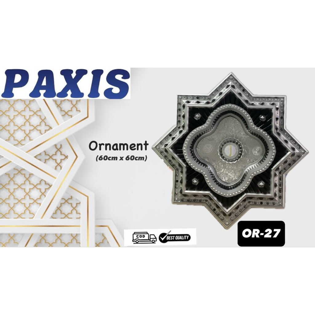 Ornament Lampu Ornamen Plafon PVC Fitting Lampu / Ornamen Lampu Plafon PVC