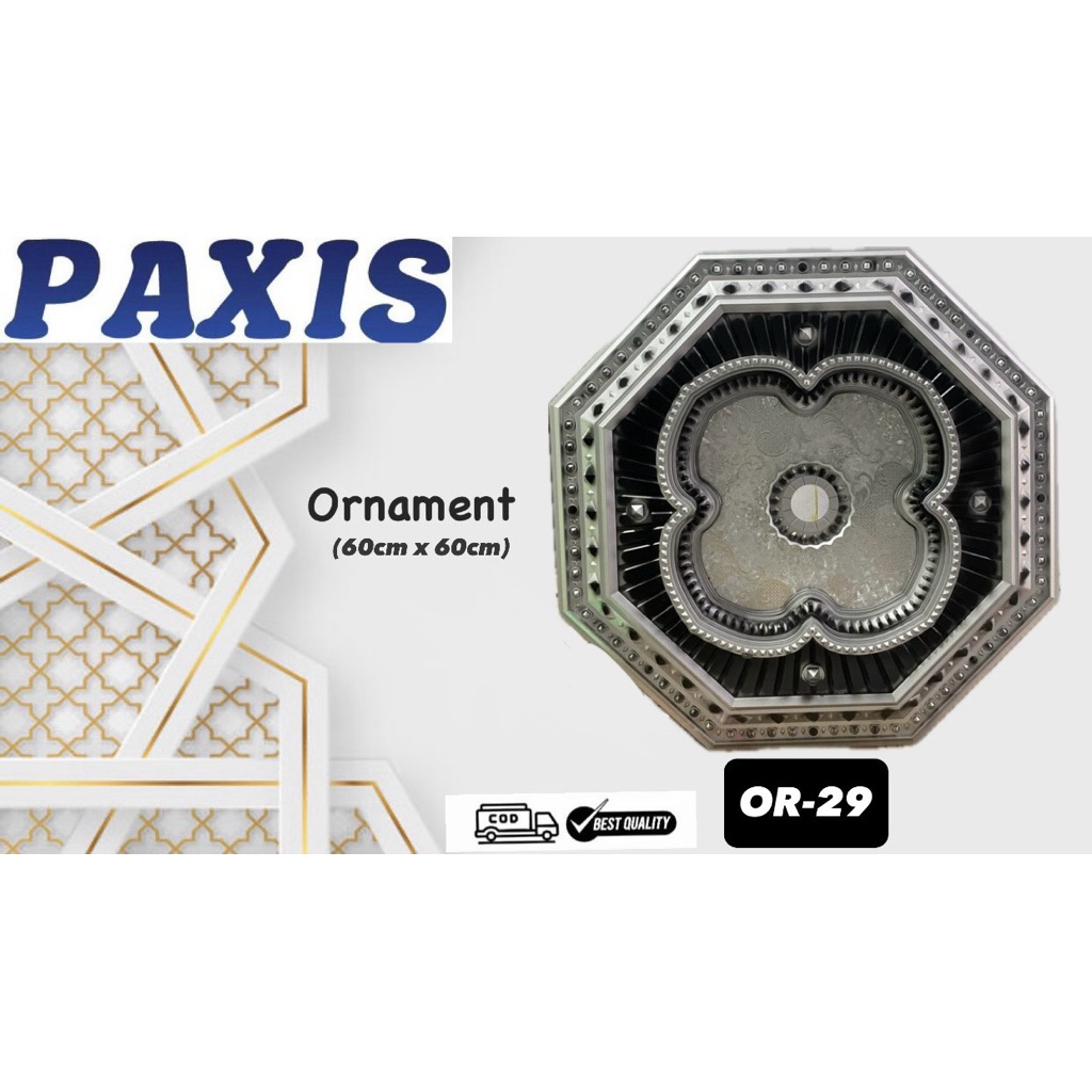 Ornament Lampu Ornamen Plafon PVC Fitting Lampu / Ornamen Lampu Plafon PVC