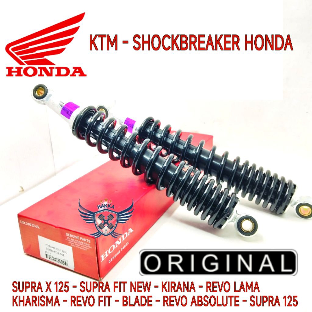 KTM ORIGINAL SHOCKBREAKER HONDA SUPRA X 125, SHOCKBREAKER HONDA SUPRA FIT NEW, SHOCKBREAKER HONDA KI