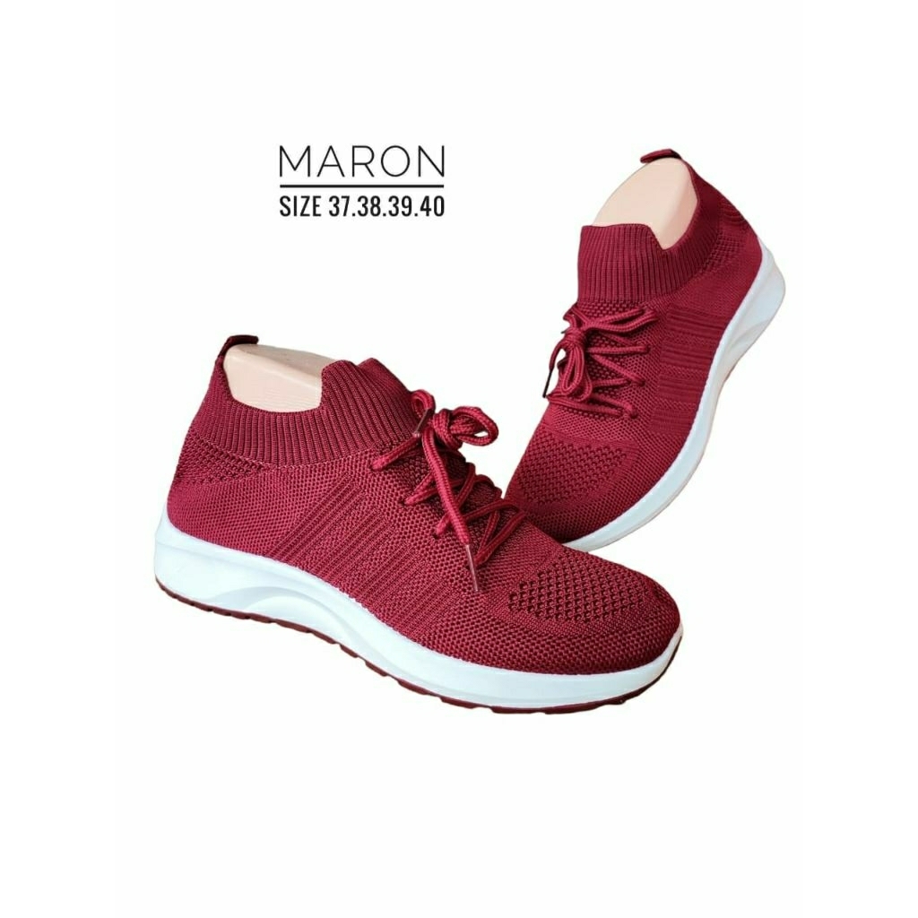 sepatu import rajut/sepatu rajut import/ sepatu senam rajut/ sepatu fashion cewek