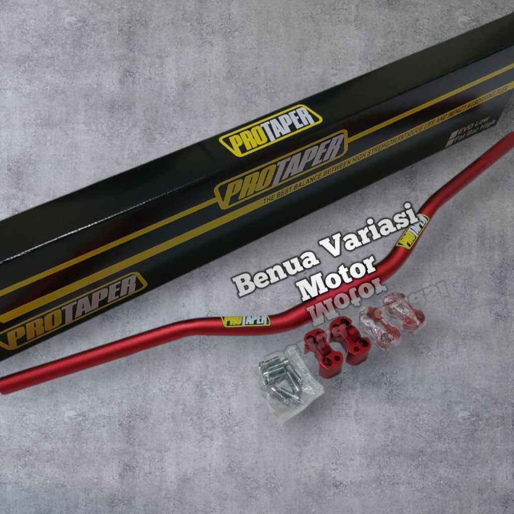 PAKET HEMAT STANG PROTAPER EVO LOW / PRO TAPER FATBAR stang protaper / stabiliser stang protaper / b