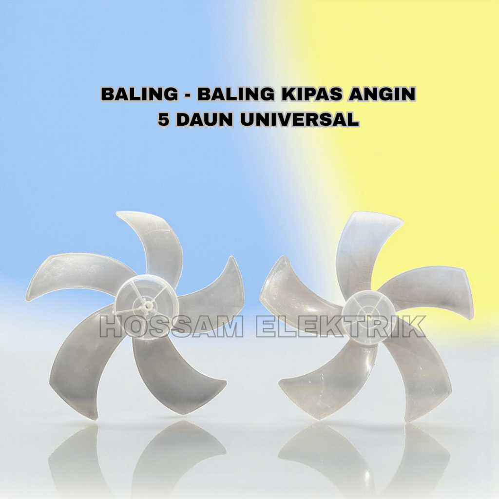 Baling Kipas Angin 16" Universal 5 Daun – Cocok Miyako, Maspion, Sanex