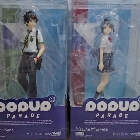set pop up parade kimi no nawa taki and mitsuha figure