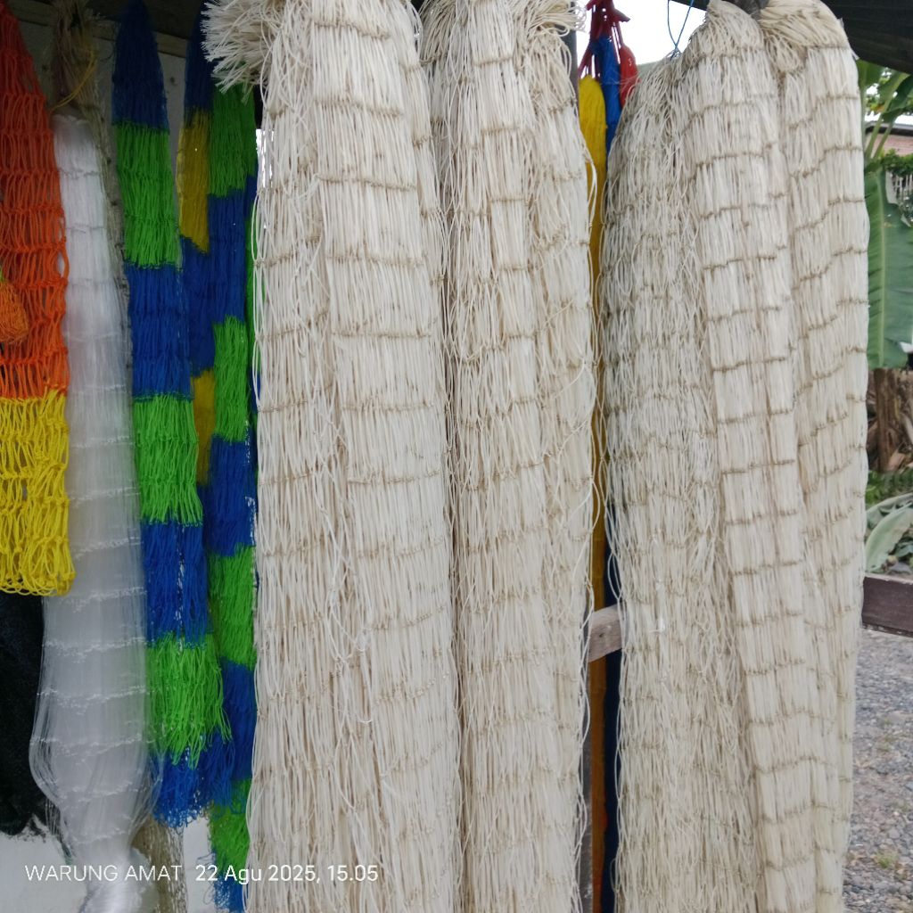 Jaring laut melenium bekas utk Pagar Ayam Tinggi 3,4&5 meter panjang 100 meter