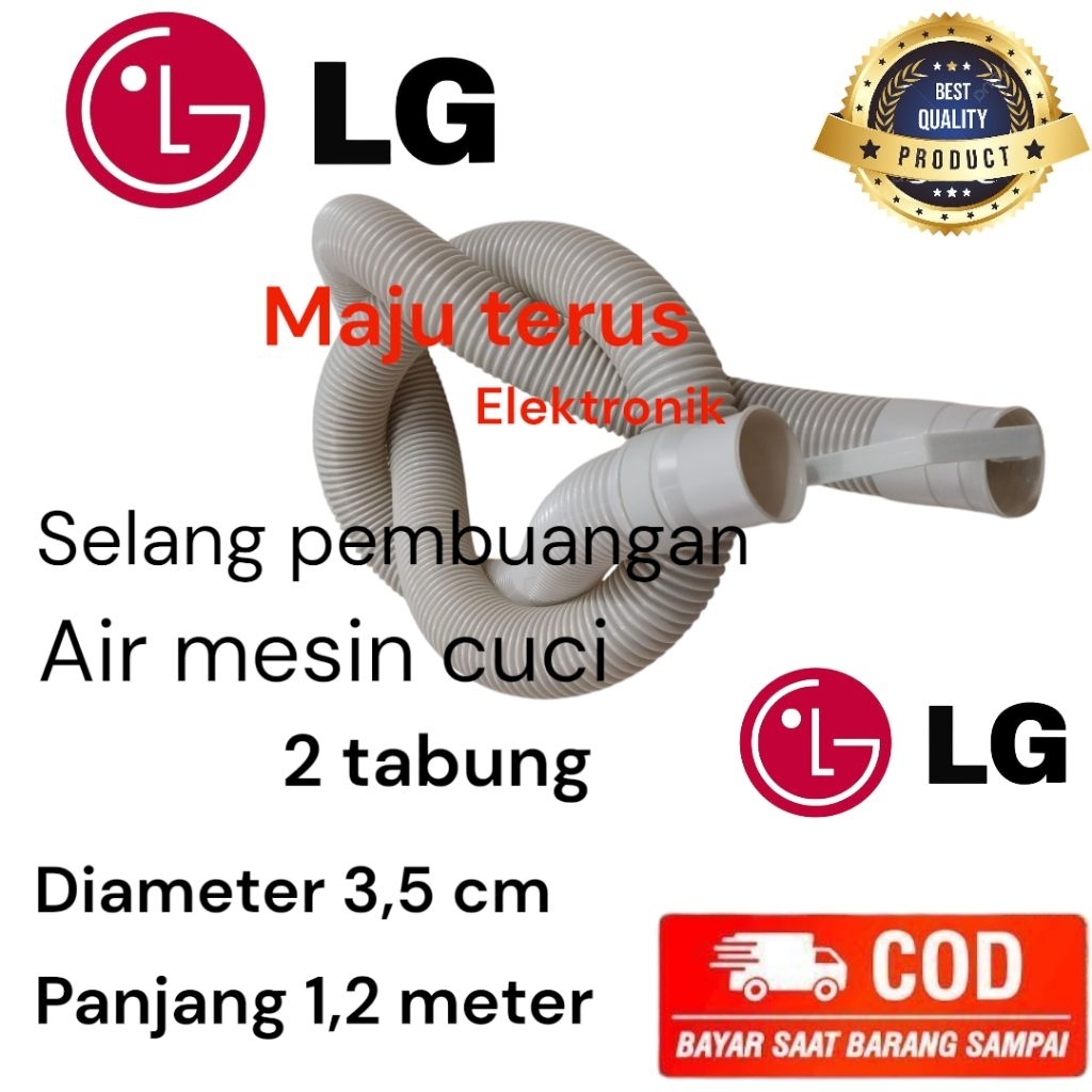 SELANG PEMBUANGAN AIR MESIN CUCI LG 2 TABUNG