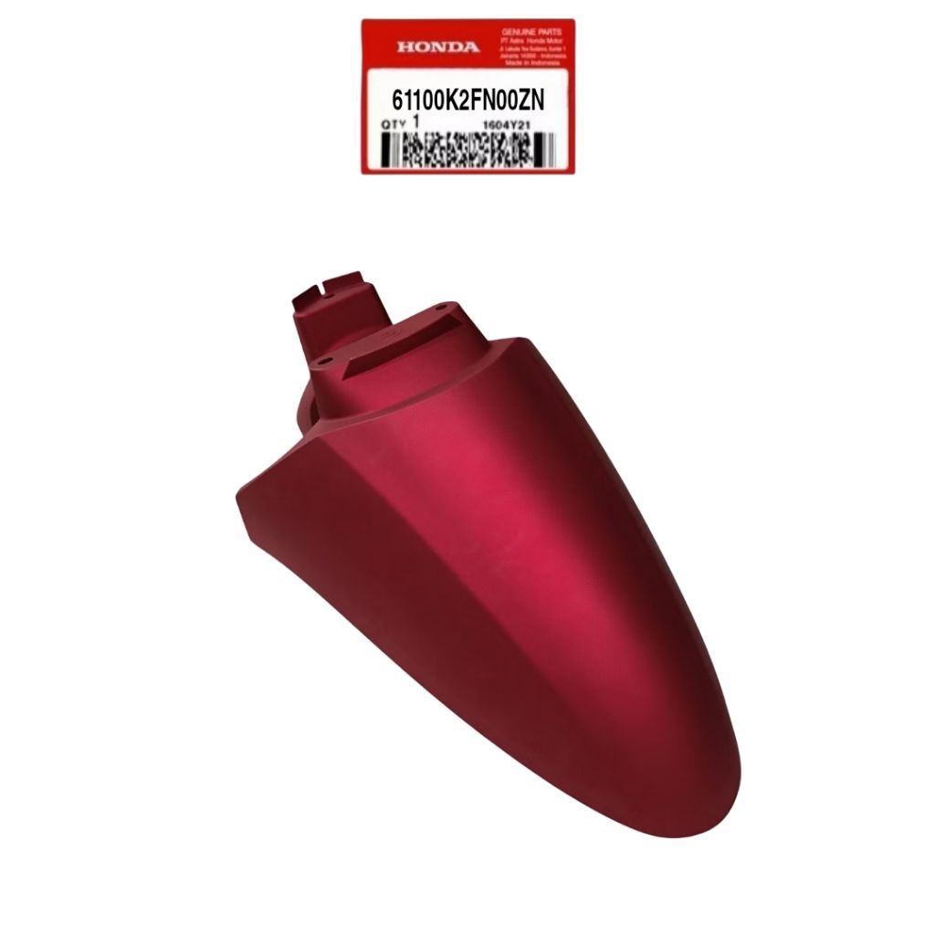 Spakbor Depan Merah Doff Scoopy K2F
