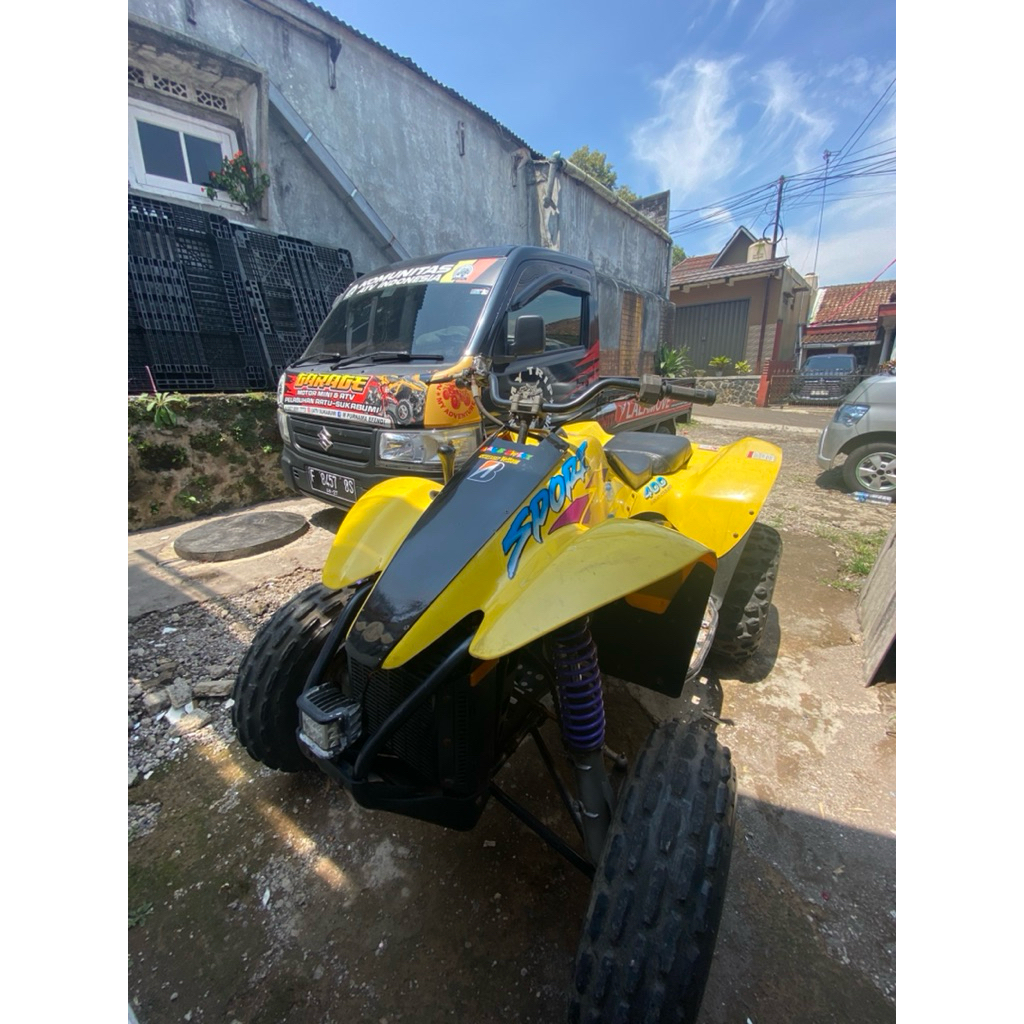 Atv polaris sport 400cc 2tak second