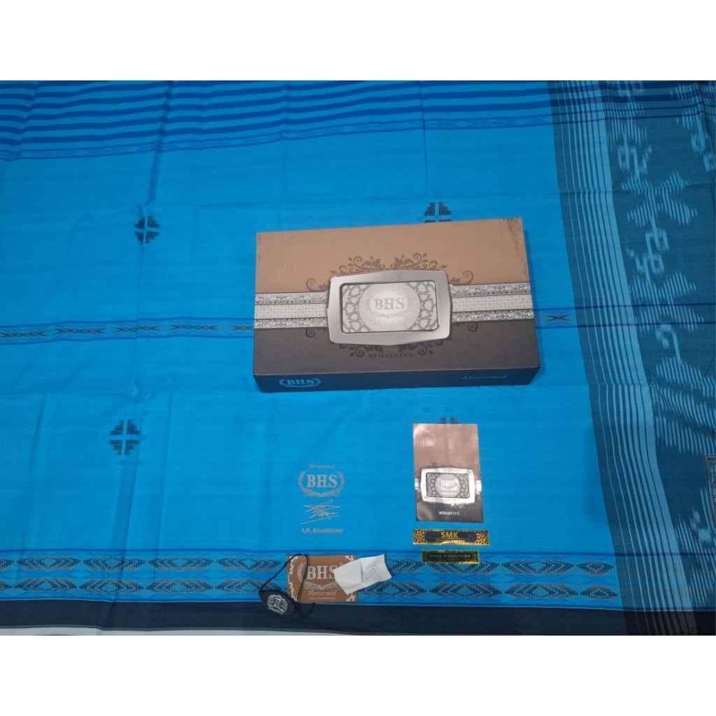 sarung BHS tanda tangan motif jadul SMK (SONGKET MAROKO) bertanda tangan