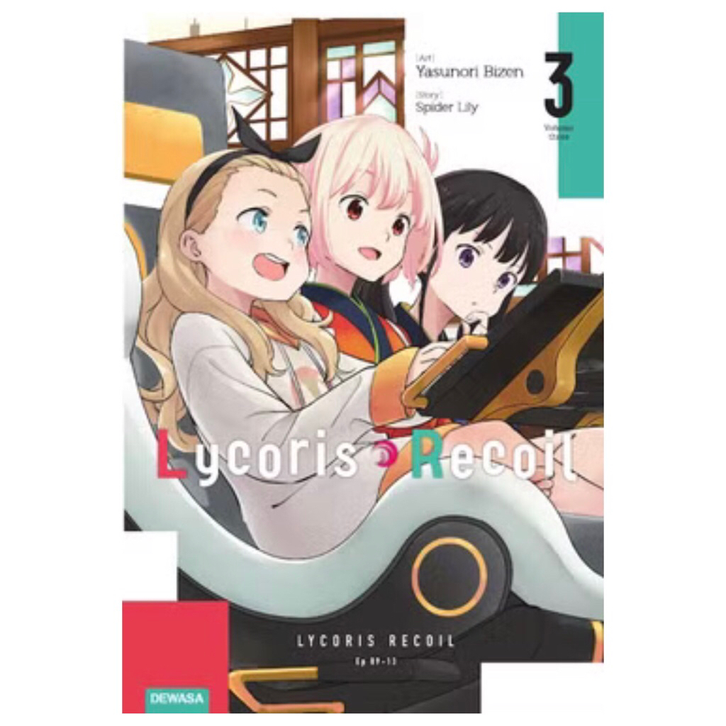 buku komik lycoris recoil