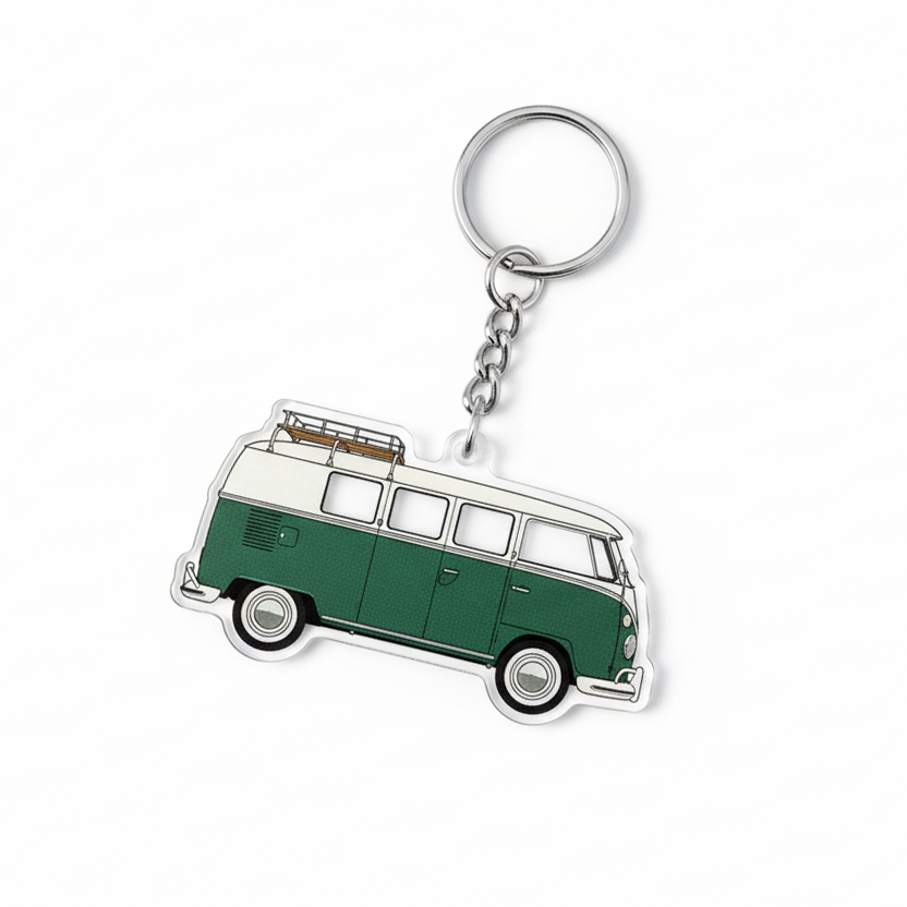 Gantungan kunci VW COMBI VOLKSWAGEN AESTETHIC Eksklusif Merchandise Aksesoris Mobil Akrilik