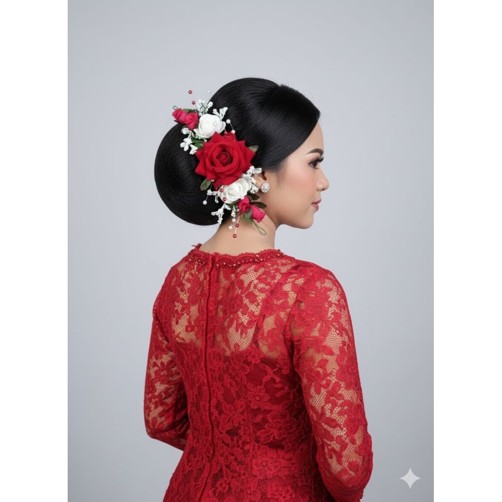 Bunga Sanggul Pengantin | Bunga Rias Pengantin |Bunga Semanggi