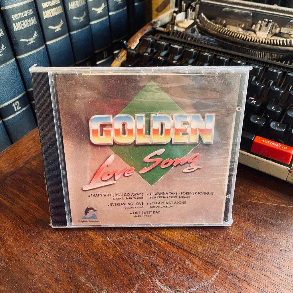 CD ORIGINAL GOLDEN LOVE SONG - MLTR, MICHAEL JACKSON, MARIAH CAREY