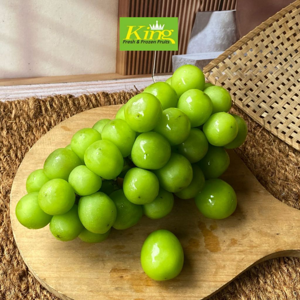 Anggur hijau shine Muscat, anggur Muscat, anggur Muscat segar