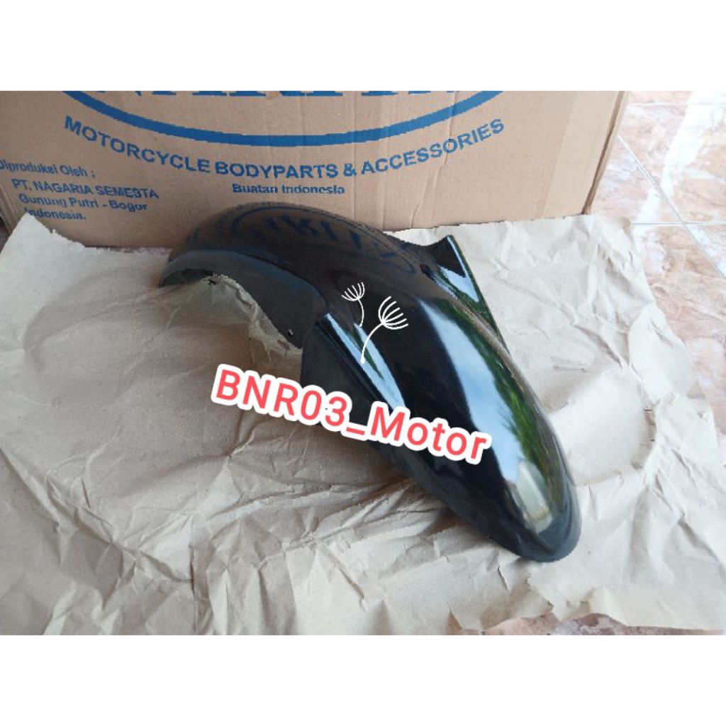 Spakbor Depan Motor Vixion Old Warna Hitam