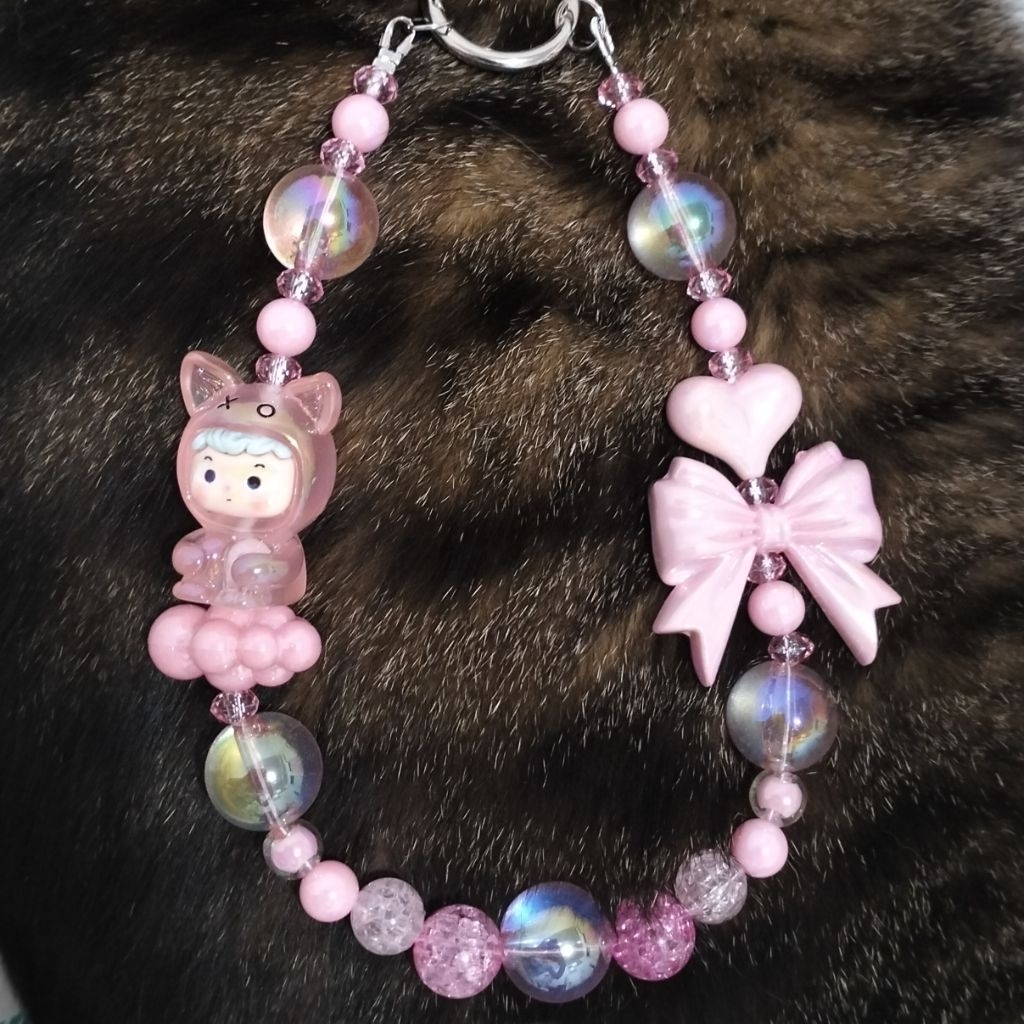 by.irene88 - XO Phone Strap GID / Gantungan HP GID / Menyala Dalam Gelap