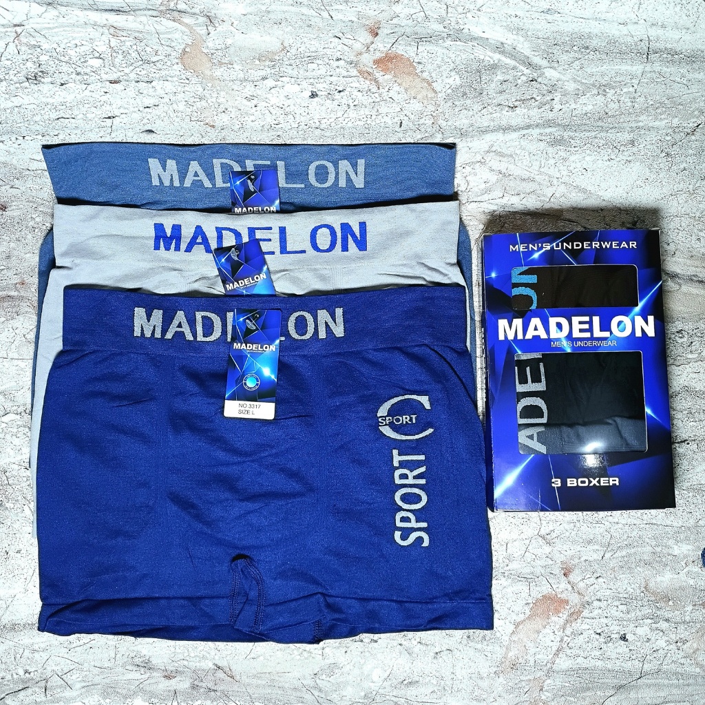 Celana Dalam MADELON 3PCS | MADELON ART. 3317 | MADELON | Celama Dalam Pria | (CD) Pria MADELON | Da