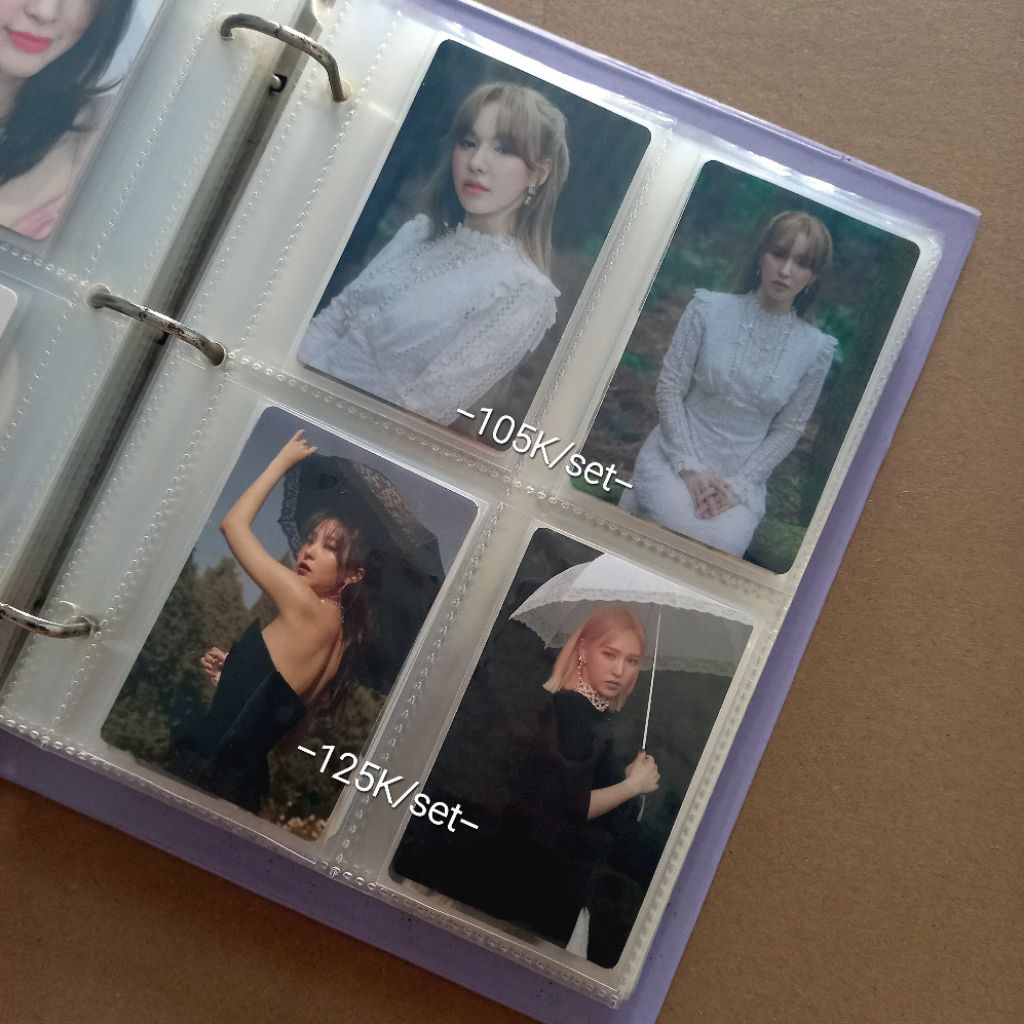 Photocard Red Velvet Sticker Finale Seulgi Wendy Joy Yeri Irene Like Water Sticker MD