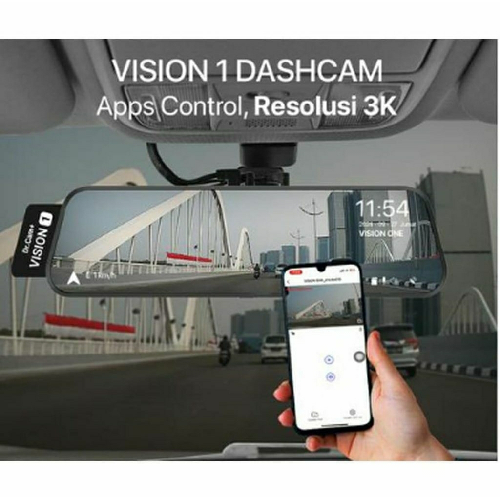 Dr.Cam+ DVR Vision 1 3K Camera withWiFi Clear Night Vision