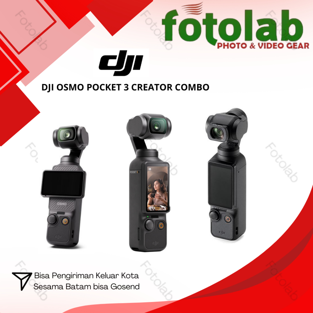 Kamera Dji osmo pocket 3 creator combo