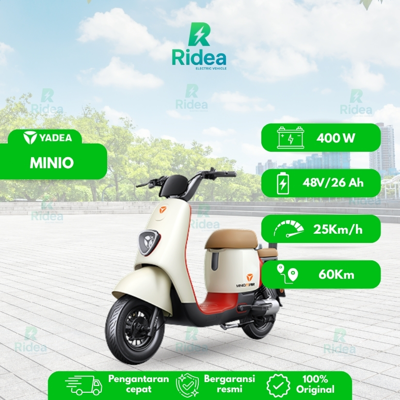 Yadea MINIO sepeda listrik garansi resmi