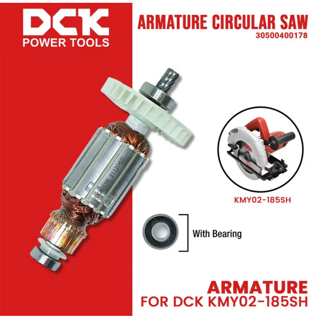 Armature Circular Saw 7 Inci DMY02-185SH DCK