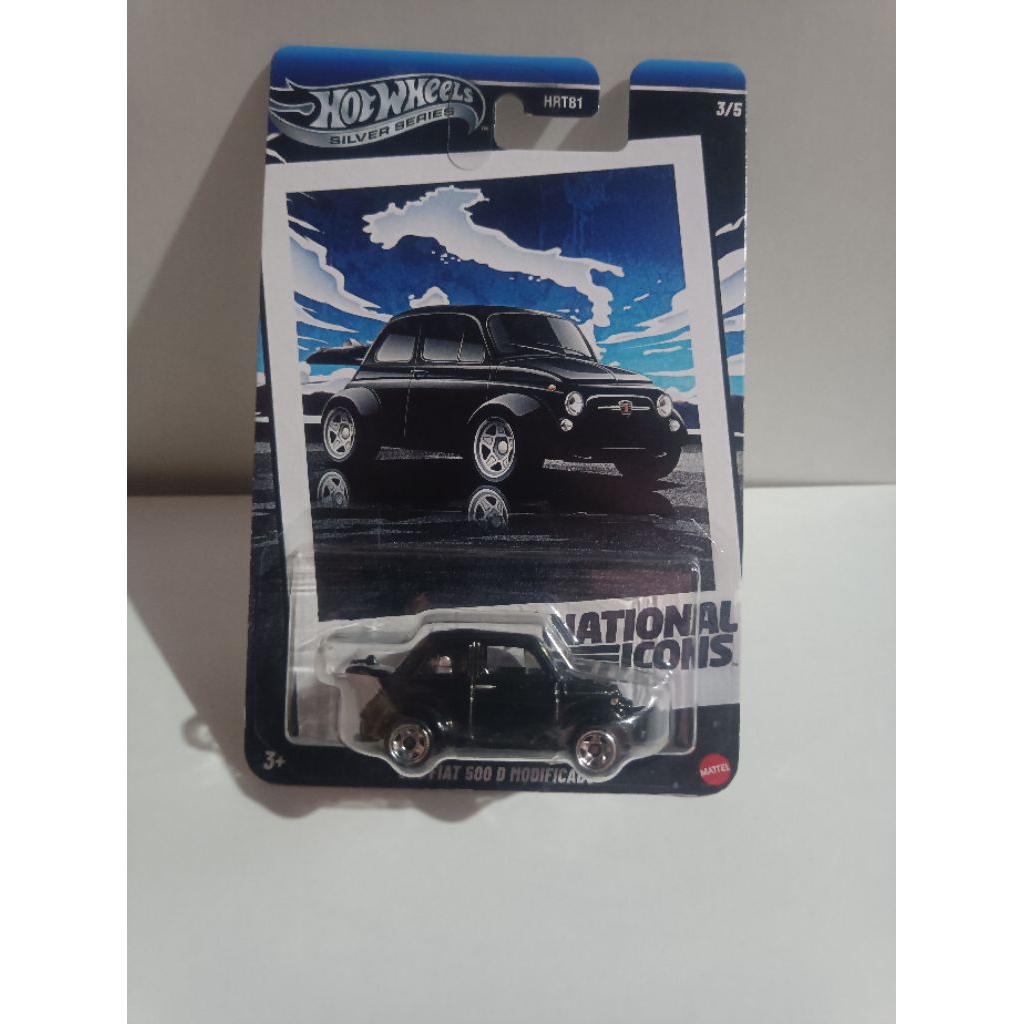 Hotwheels National Icons Fiat 500D Modificado