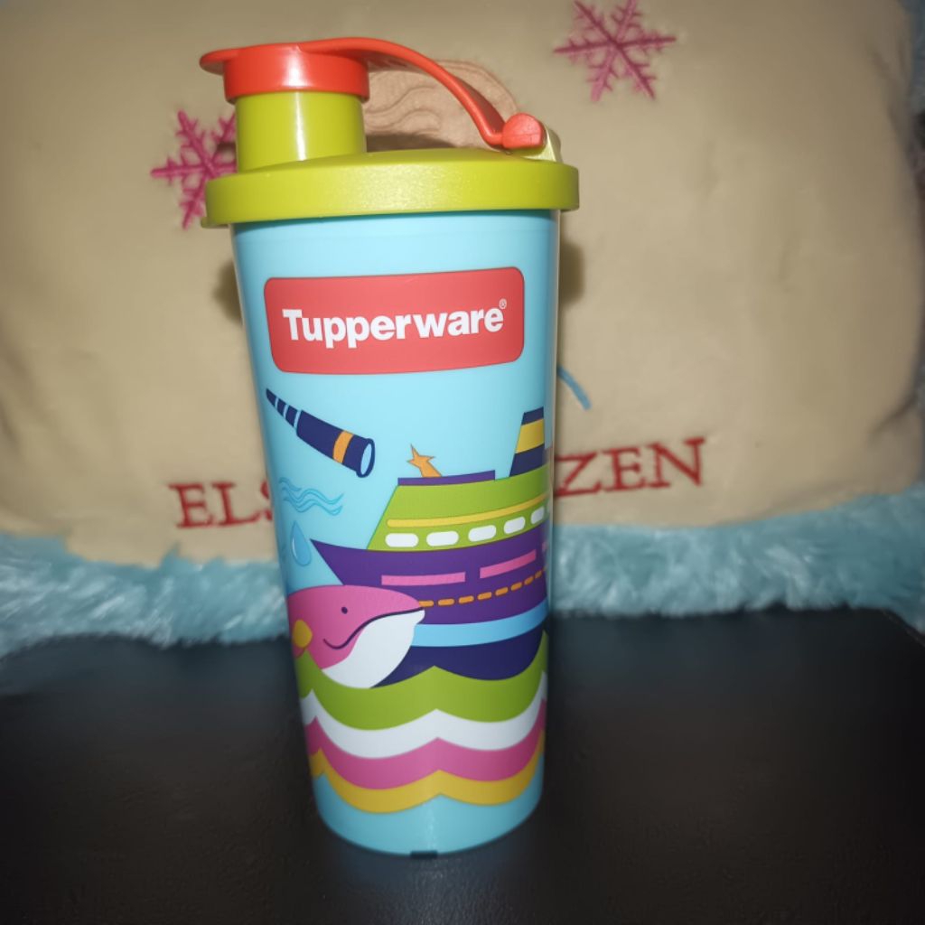 fun tumbler 260ml gelas original tupperware baru kapal laut