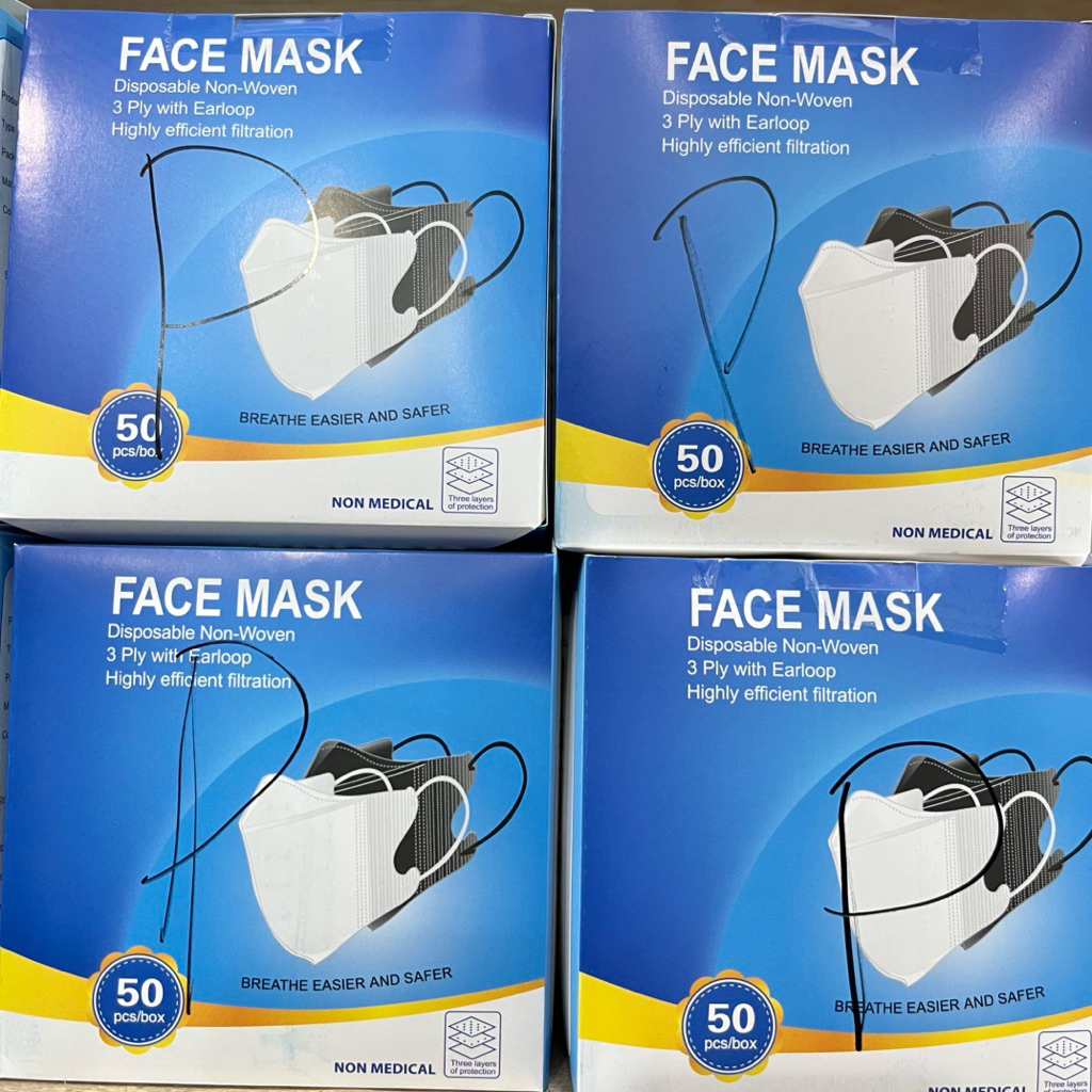 Masker Duckbill isi 50 pcs / Masker Duckbill 3ply / Masker Duckbill Box isi 50 pcs / 3ply Face Mask