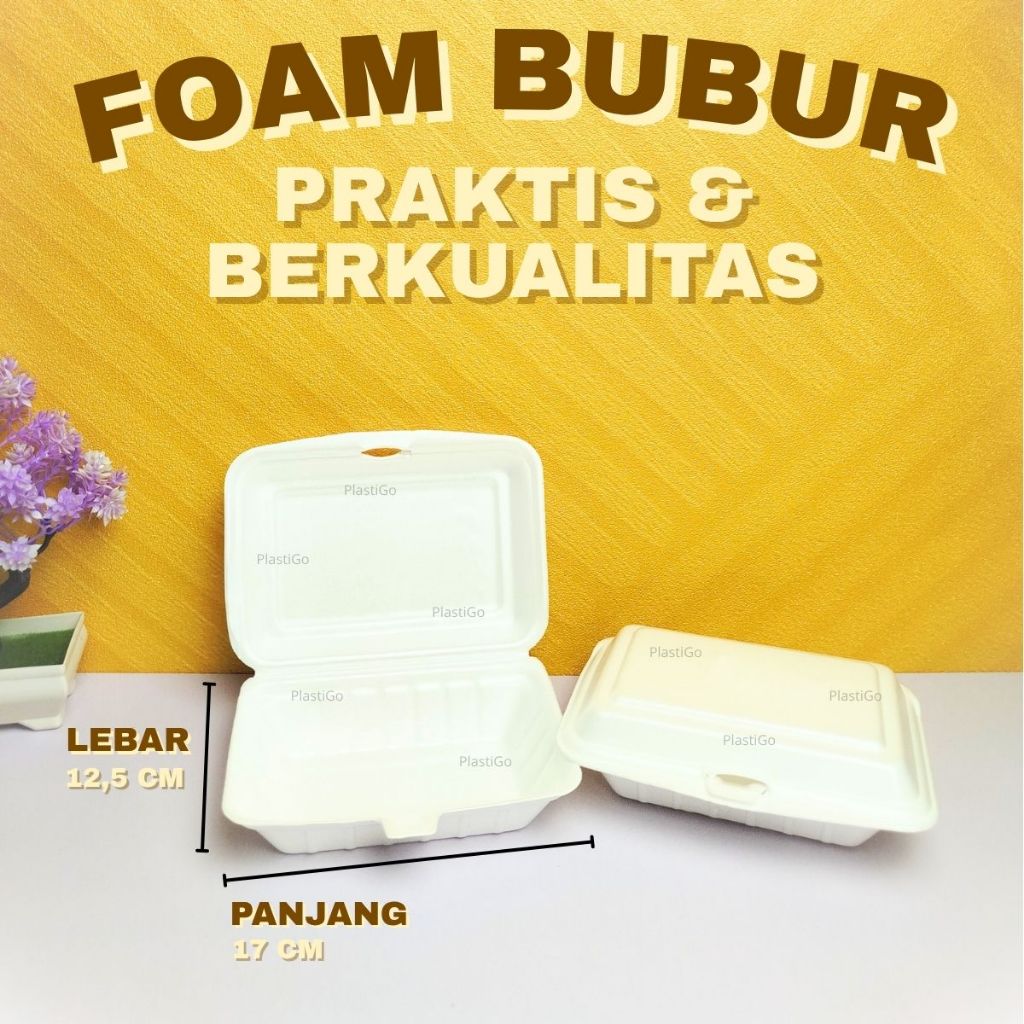 Foam Bubur Pangsit - Foam Bubur / Foam Pangsit / Foam Makanan
