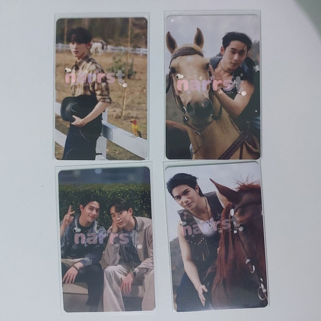 Photocard WilliamEst WE Magnetic Photobook, Thamepo Novel Second Edition GMMTV || William Jakrapatr 