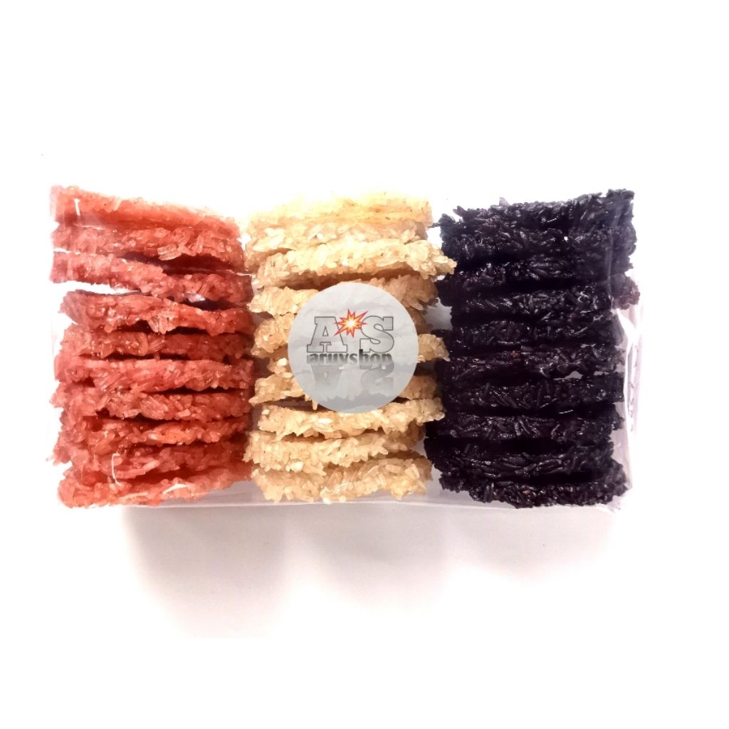 RENGGINANG KHAS BOGOR ISI 30 PCS BESAR/RENGGINANG MENTAH