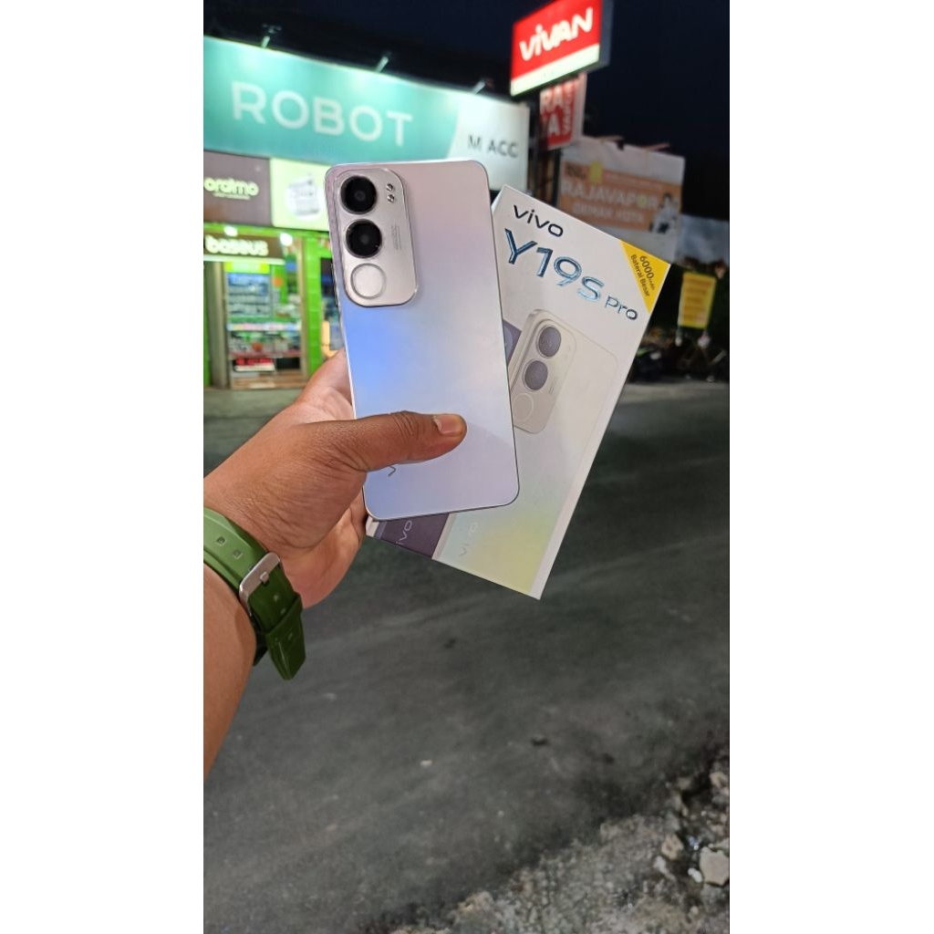 Vivo y19s pro 4/128 lengkap seken